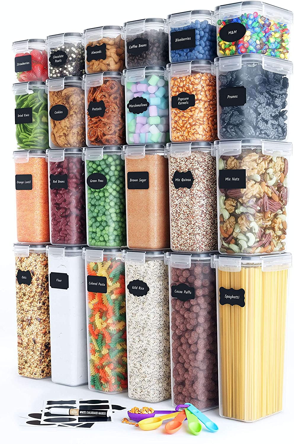 cereal containers set