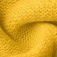 thumbnail image 4 of Womens High Neck Sweaters Solid Color Comfy Knitted Turtleneck Pullover Loose Long Sleeve Casual Winter Tops (XL, Yellow), 4 of 7