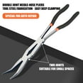 thumbnail image 4 of 13Inch Extended Double Jointed Repair Pliers for Precise Operations in Confined Space Ideal for Automotive Mechanics and Home Craft Projects, 4 of 9