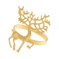 thumbnail image 2 of Adornos De Anillos De Servilleta Con Forma De Ciervo, Porta Servilletas Decorativo Para Decoración De Bodas, Color Dorado Oro, 2 of 8