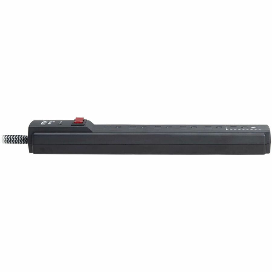 Eaton Tripp Lite Series Protect It! 6-Outlet Surge Protector, 5-15R Outlets, 1200 Joules, 20 ft. (6.1 m) Braided Cord, Black