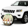 thumbnail image 2 of Kll Christmas Card With Gnomes Tire Cover,Universal Wheel Tire Cover For Trailer, Rv, Suv, Truck,Camper And Many Vehicle,(14 Inch), 2 of 7