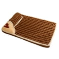 thumbnail image 3 of Cama para perros, cama para dormir, colchón grueso y suave con cubierta extraíble, caja de esponja, cama para perros, cama lavable para mascotas para Marrón M Sunnimix almohadilla para dormir, 3 of 8