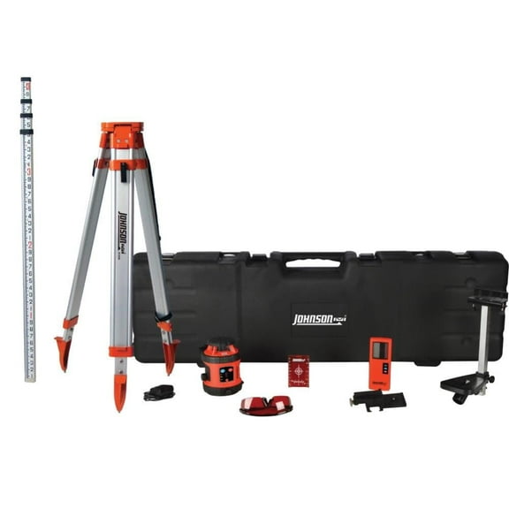 Johnson Level Self-Leveling Horizontal Rotary Laser System