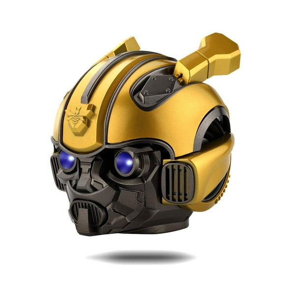 Cartoon Iron Man Card Bluetooth Speaker Creative Spider-Man Wireless Speaker Outdoor Bumblebee Bluetooth Speaker Battle Damaged Version 1
