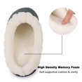 thumbnail image 4 of HA-EMORE Women Soft Plush Lightweight House Slippers Winter Warm Arch Support Slippers, 4 of 9
