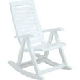 thumbnail image 1 of Rimax Fauteuil à Bascule en Résine Blanche pour Patio, 1 of 3