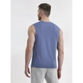 thumbnail image 2 of Athletic Works Men's and Men's Big & Tall Tri-Blend Muscle Tee, Sizes XS-4XLT, 2 of 5