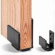 thumbnail image 5 of Black Carbon Steel Wall-Mounted Sliding Door Hardware for Barn Style Doors, 5 of 5