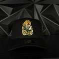 thumbnail image 2 of San Judas Tadeo Snapback Hat, Black Flat Brim Adjustable Baseball Cap, Classic High Crown Hip Hop Style for Men Women, 2 of 5