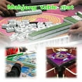 Blarkrus Mahjong Mat Anti Slip Noise Reduction Table Cover Board Game