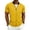 Yellow, variant on LIaqionyy Mens Short Sleeve Jacket Casual Summer Zip up Solid Color Outerwear Workout Jackets with Pocket