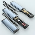 thumbnail image 4 of Versatile 13-in-1 Card Reader and Storage Box High-Speed Data Transfer, Type-C to USB and Lightning Adapters, 4 of 9