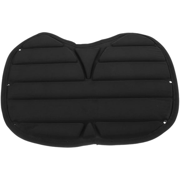 Masteelf Kayak Seat Cushion, Kayak Seat Pad Kayak Cushion Seat Waterproof For Sit In Kayak Inflatable Kayak Canoe & Boat Kayak Accessories For Fishing Kayak, Black