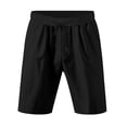 thumbnail image 3 of Mens Gym Shorts Workout Shorts Men Casual Running Men's Summer Beach Shorts Stretch Waist Athletic Gym Short Mens Gym Shorts with Pockets, 3 of 5