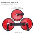 thumbnail image 3 of 250KG Horizontal Suction Glass Suction Cup, Glass Lifter, Movable for Curved Car Windshield, 3 of 8