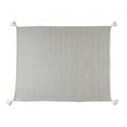 thumbnail image 4 of HomeRoots 516574 Black & White Woven Cotton Striped Throw Blanket, 4 of 4