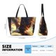 thumbnail image 4 of Disketp Golden Sky Bald Eagle Bolsa de Playa de Gran Capacidad, Bolso Impermeable y a Prueba de Arena para Mujer, Ideal para Playa, Piscina y Natación, 4 of 7