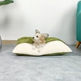 thumbnail image 2 of Methold Saco de dormir circular para mascotas, durabilidad, aplicación amplia, agradable para la piel, saco de dormir cálido para invierno, Suministros para perros naranja, 2 of 6