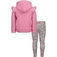 thumbnail image 4 of Disney Fancy Nancy Toddler Girls Pullover Fleece Hoodie and Leggings Outfit Set Toddler to Big Kid, 4 of 5