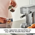 thumbnail image 5 of KitchenAid Metal Semi-Automatic Espresso Machine, Brushed Stainless Steel, KES6503, 5 of 12