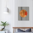 thumbnail image 4 of EastSmooth Orange Boho Canvas Wall Art Orange Geometric Abstract Painting Mid Century Modern Pictures Neutral Abstract Poster Burnt Orange Boho Wall Art Boho Line Poster Terracotta Artwork, 4 of 5
