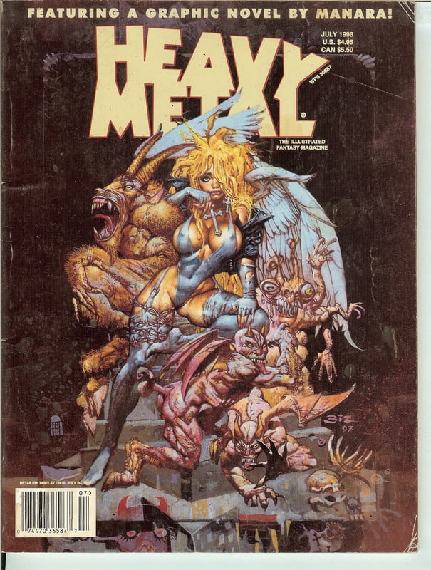 Heavy Metal Magazine July 1998