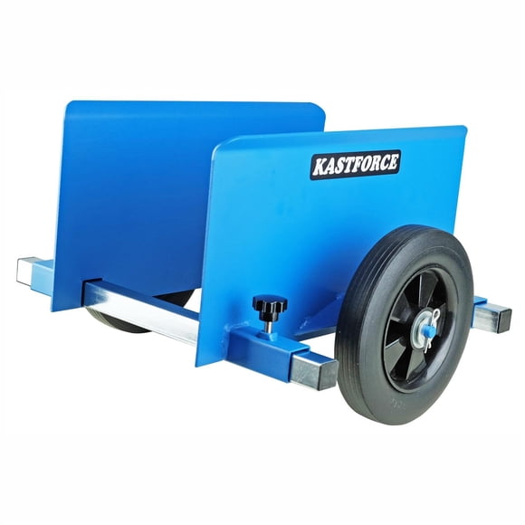 Panel Dolly, 600 Lbs Capacity, Drywall Mover with 8" Non-Flat Wheels, 0~10 Inch Adjustable Clamp Panel Cart, Wood and Fence Mover