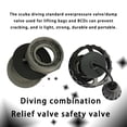 thumbnail image 2 of Sonducket Junta de válvula, plástico portátil duradero, adaptador de válvulas de fácil montaje, accesorio de buceo, reemplazo de Ropa Deportiva, Zapatos, 2 of 6