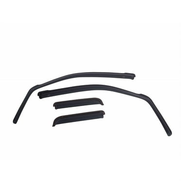 EGR 571695 GMC Sierra Chevy Silverado CRW Rainguard, Black Matte - Pack of 4 Fits select: 2019-2020 CHEVROLET SILVERADO C1500 LT, 2021-2022 CHEVROLET SILVERADO K1500 LT