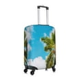 thumbnail image 3 of PAYOHTO Highly Elastic Spandex Suitcase Cover Luggage Cover Small Fits 18 to 21 Inch Palm Trees on Tropical Beach, 3 of 8
