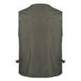 thumbnail image 3 of snowsong Summer Vest Men,2024 Summer New Men's Casual Solid Color Breathable Sweat Absorbent Quick Dry Tank Top,Tactical Vest,Sleeveless Shirts,Summer Vest Men,(Clearance) Gray XL, 3 of 4