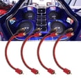 thumbnail image 4 of Audio Cord, 3.5mm 20cm Long Noise Rejection 4 Packs  Y Splitter Cable  For Car Speaker System, 4 of 8