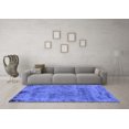 thumbnail image 3 of Ahgly Company Indoor Rectangle Persian Blue Bohemian Area Rugs, 7' x 10', 3 of 4
