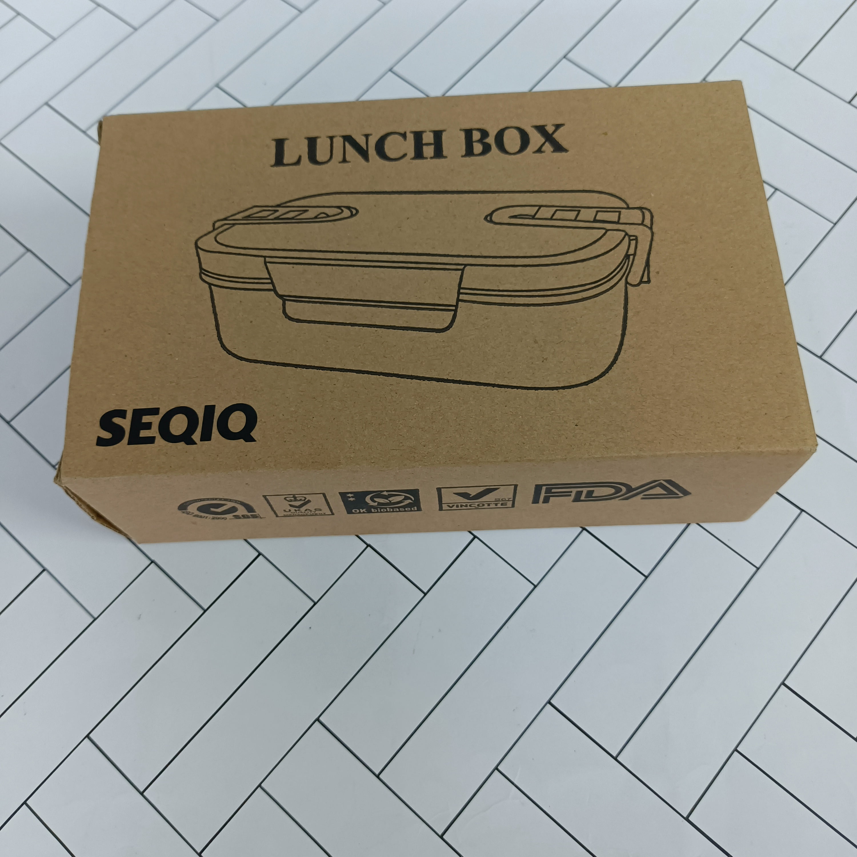 SEQIQ Bento Box, Ideal Leak Proof Lunch Box Containers