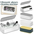 thumbnail image 2 of Ultrasonic Glasses Cleaning Machine Portable Household Timed Denture Cleani, 2 of 8