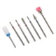 thumbnail image 3 of Brocas para uñas brocas profesionales para quitar cutículas cerámica de tungsteno 7 piezas para salón ANGGREK Otros, 3 of 8