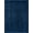 Blue, Navy, Dark / Faina, variant on Hauteloom Saranac Hallway, Kitchen Machine Washable Runner Rug - Contemporary Modern Minimalist - Plush Pile - Blue, Navy, Dark - 2'7" x 7'3"