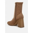 thumbnail image 3 of Candid High Ankle Flared Block Heel Boots, 3 of 10