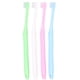 thumbnail image 1 of Toothbrush, Teeth Cleaning Orthodontic Toothbrush Children Toothbrush Toiletries With Four Colors For Home For Outdoor Travel ANGGREK BJ1411, 1 of 8