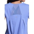 thumbnail image 4 of RBX Active Women's Quick Drying Short Sleeve Workout Top with Mesh, 4 of 5