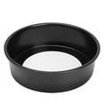 thumbnail image 4 of 8in Round Baking Mould Cake Mold Bread Model Removable Bottom Baking Pan Bakeware Tool(8in Black ), 4 of 8