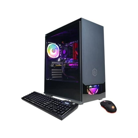 CyberpowerPC GM61100 5700G 3.80 GHz 16GB DDR4 1 TB M.2 NVMe SSD NVIDIA GeForce RTX 3060 Ti Windows 11 Home
