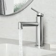 thumbnail image 3 of VIGO Sterling Single Handle Single-Hole Bathroom Faucet in Brushed Nickel, 3 of 13