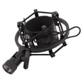 thumbnail image 1 of Support de Microphone Anti-Vibration avec Écrou de Conversion 5/8 à 3/8 pour Microphone Rond Diamètre 45-50mm, 1 of 7