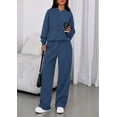 thumbnail image 2 of Conjunto de Sudadera con Capucha y Pantalones Anchos para Mujer PRETTYGARDEN 2 Piezas Talla M, 2 of 8