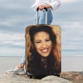 thumbnail image 7 of Selena Quintanilla Travel Luggage Cover Suitcase Protector Washable Baggage Covers Anti-Scratch Suitcase Cover, 7 of 7