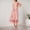 M-Pink, variant on Women Strawberry Sequinsembroidery Mesh Women Rain Coat Round Neck Tunic Party Windbreaker Jacket Women 90S Dress