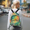 thumbnail image 7 of FORMRS Mini Backpack Purse for Women Travel Daypack Casual Shoulder Bag, Colorful Plants, 7 of 7
