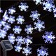 thumbnail image 2 of Cadena De Solar De Navidad Con 50 Luces Led 8 Modos Copo De Nieve Cadena De Luz Decoración De Copo De Nieve Al Aire Libre Para Árbol De Techo Ventana Patio Porche Decoración 9,5 M / 373,35 Pulgadas Scienceny HA027975-02, 2 of 7